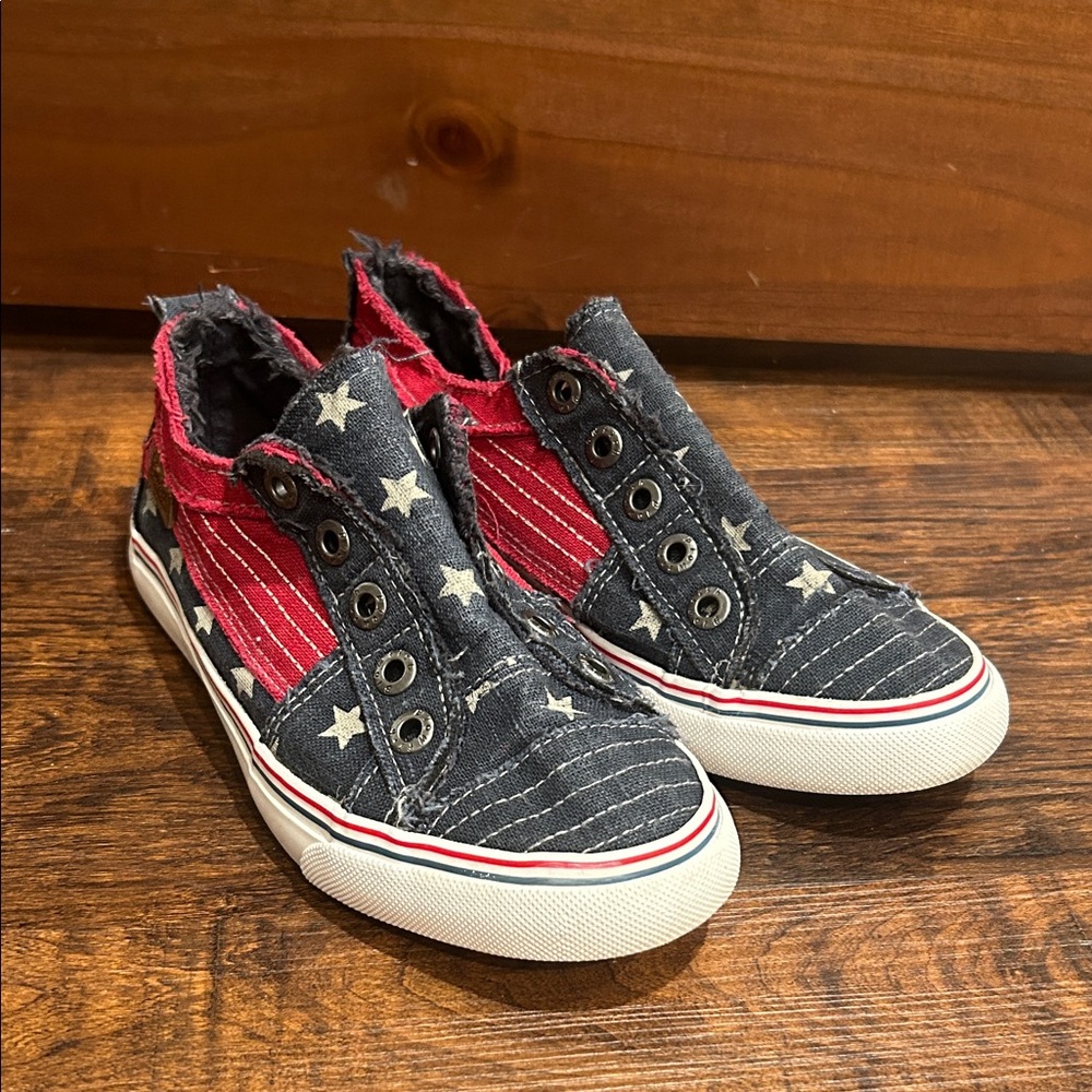 Blowfish Denim and Red Star Sneakers